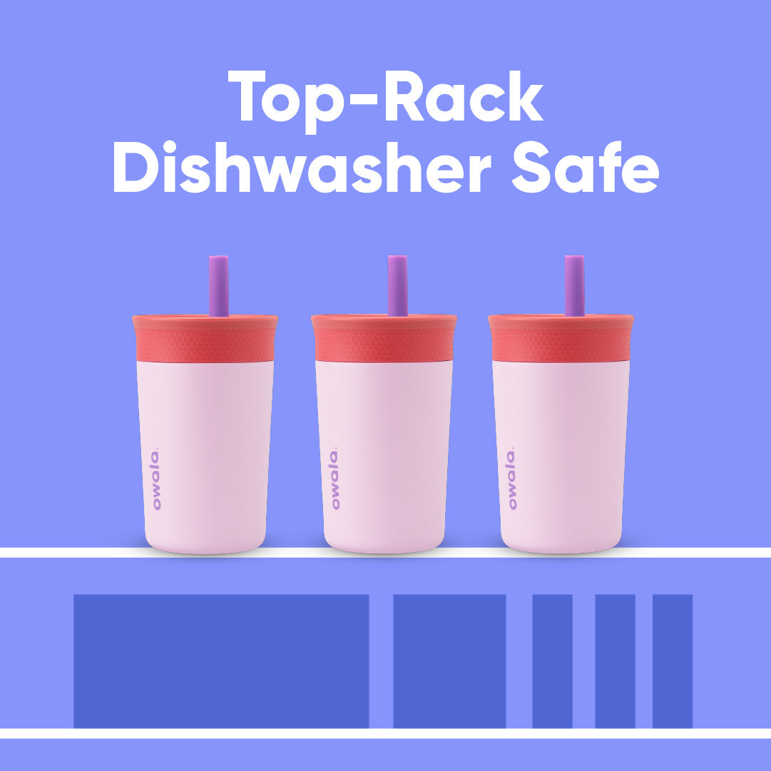 Owala Kids Insulated Tumbler 12oz - Lilac Rocket