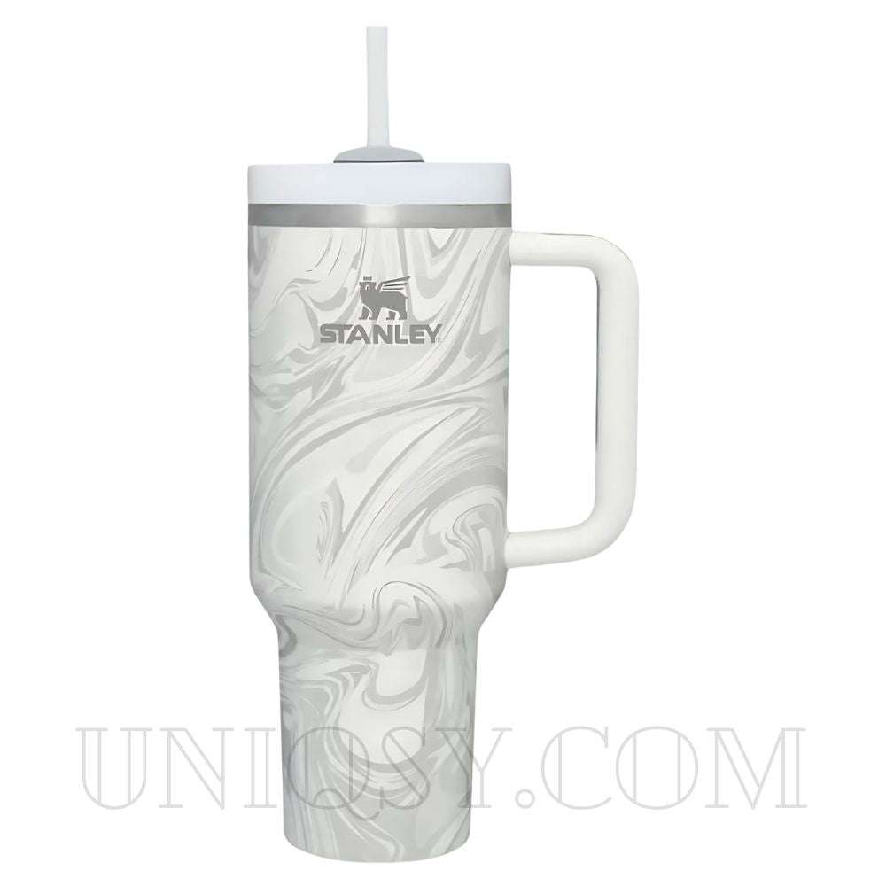 Stanley 40 OZ Tumbler Cup with Handle and Straw