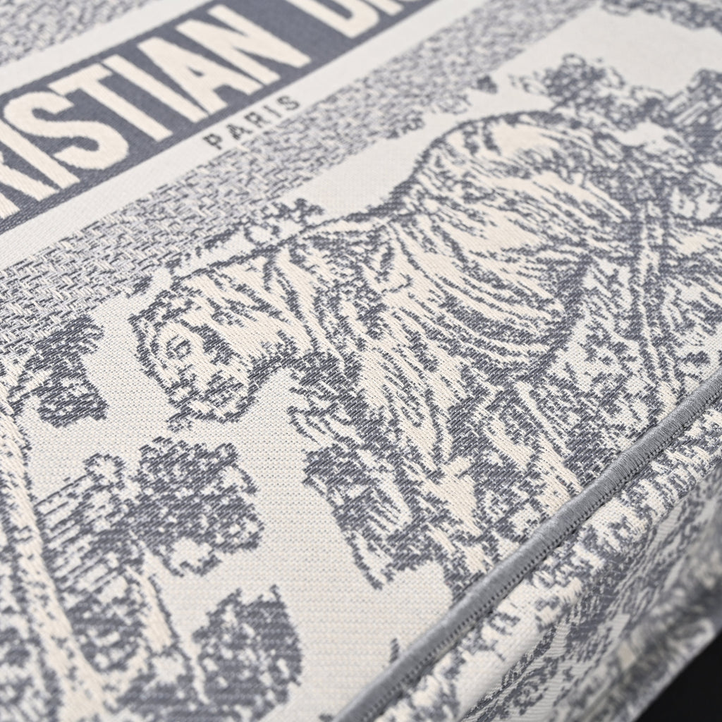 Christian Dior Large Book Tote – Toile de Jouy Embroidery
