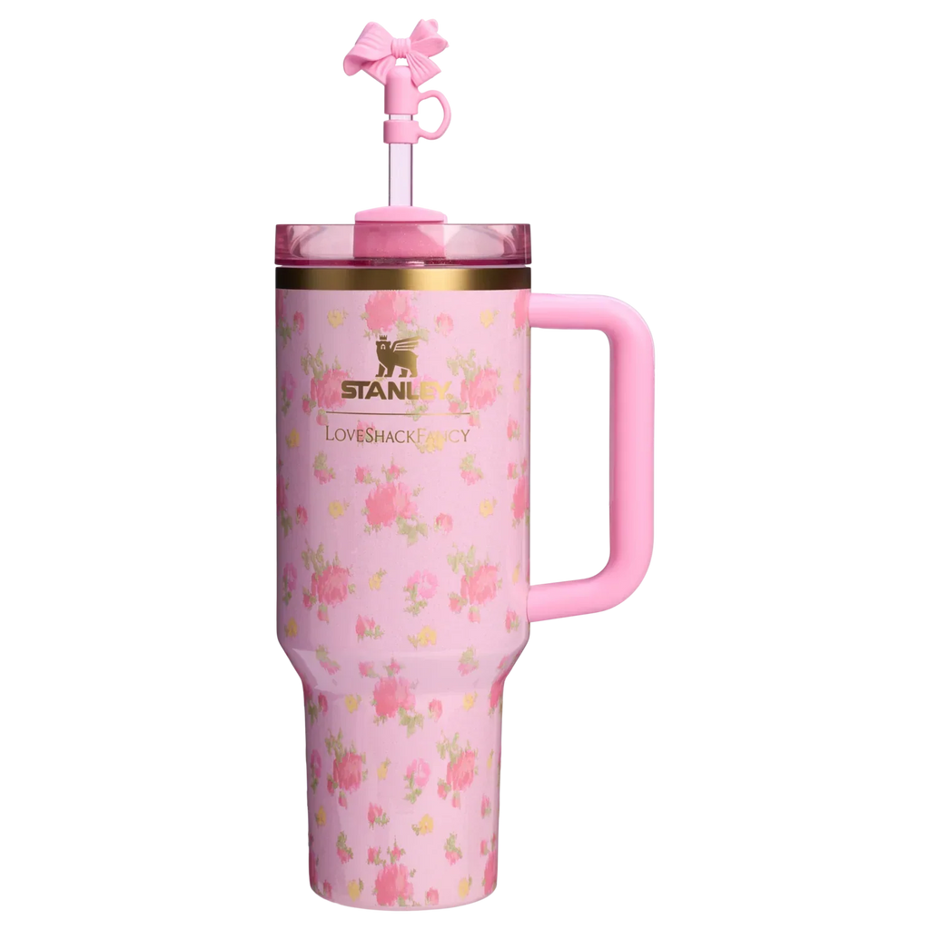 Stanley 1913 x LoveShackFancy Quencher Ibiza Sunset H2.0 Flowstate™ Tumbler | 40 OZ
